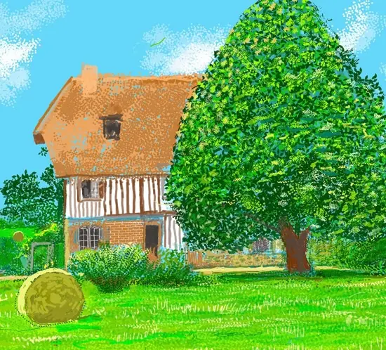 David Hockney at the Serpentine London