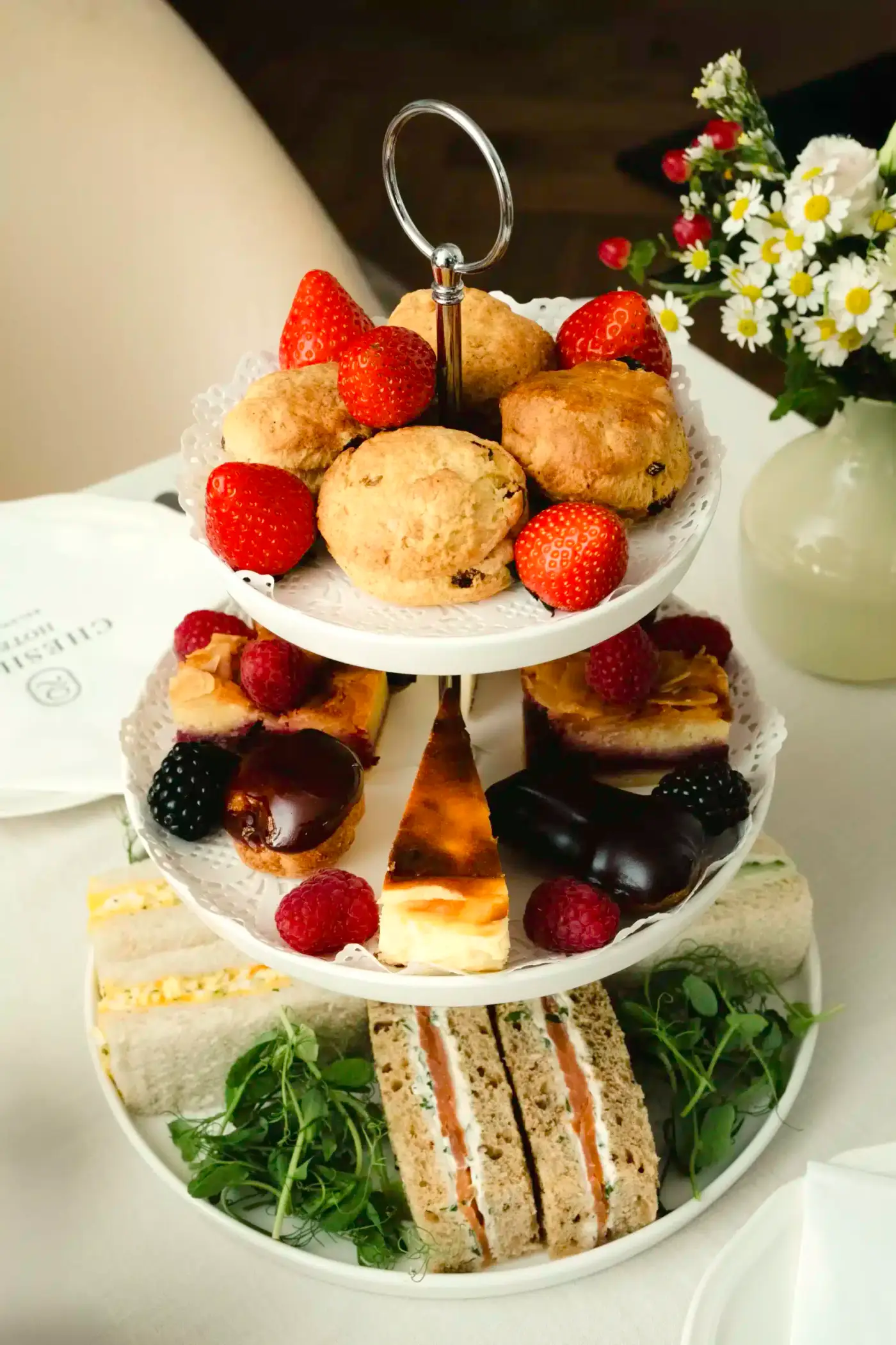 2 Chesham Hotel Belgravia Afternoon Tea Sample Table 4