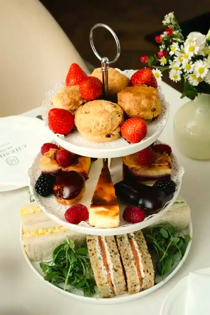 2 Chesham Hotel Afternoon Tea Sample Table 4